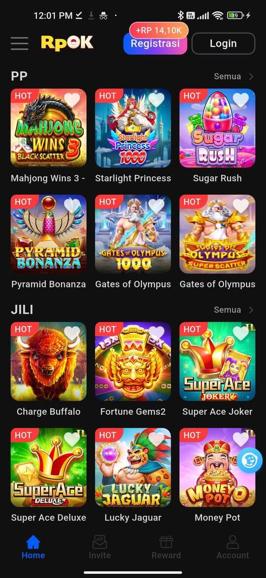Screenshot RpOK - Misi Tersedia